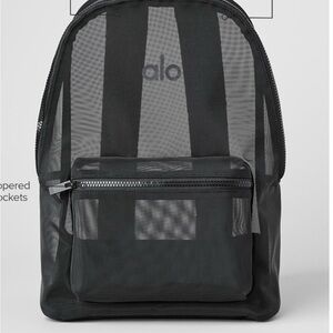 NEW 🖤🖤ALO Yoga Charcoal Mesh Backpack🖤🖤